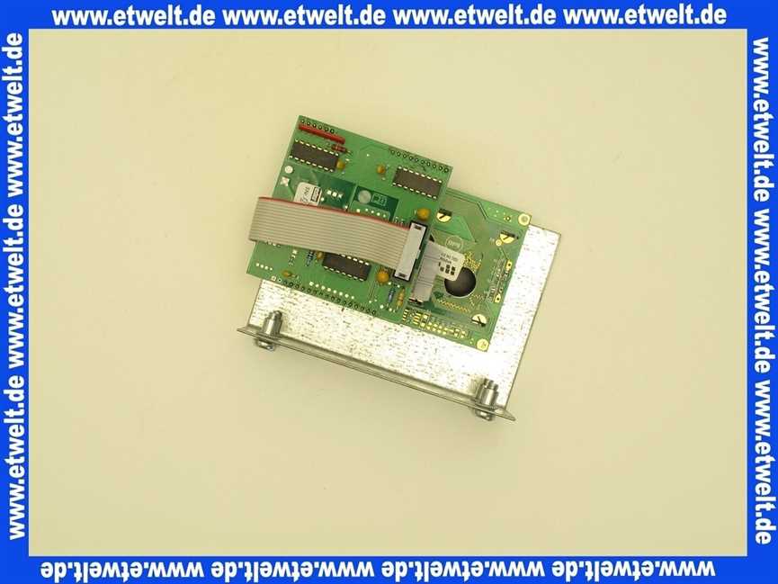 2744143 Wolf Display-inkl. Halteblech u. Flachbandkabel