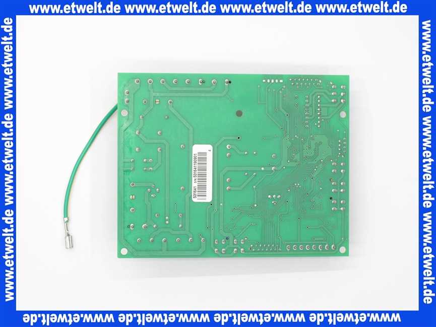 2744536 Wolf Ersatzteil Zentrale Steuerplatine für CWL-300(B),