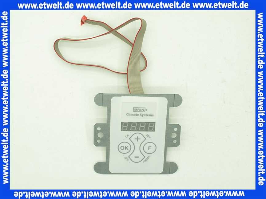 2744543 Wolf Ersatzteil Gerätesteuerung mit Anzeige für CWL-180,