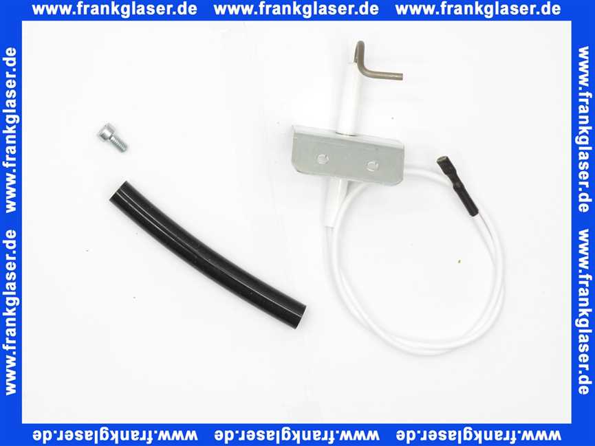 274459099 Wolf Zündelektrode (ersetzt Art.-Nr. 27 44 590) incl. Pos. 150 (mit Kabel 380mm )