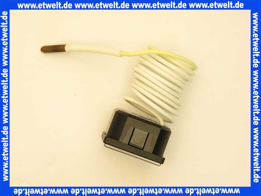 2744659 Wolf Ersatzteil Thermometer am Kessel für BVG-23/30,