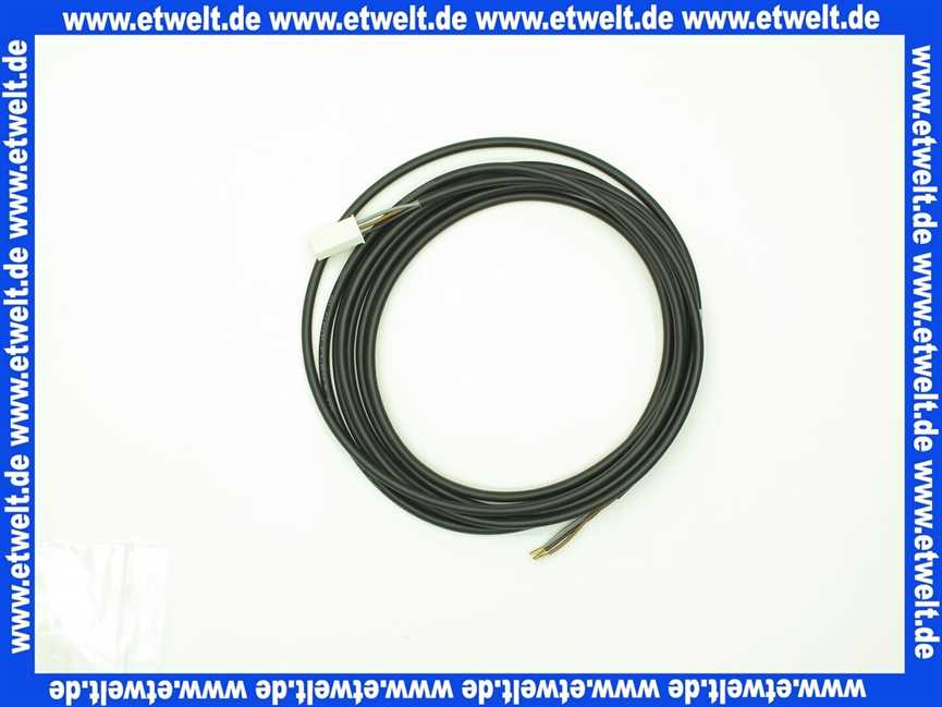 2744970 Wolf Ersatzteil Kabel Steuerung mod. Pumpe 4m für CPM-1-70,