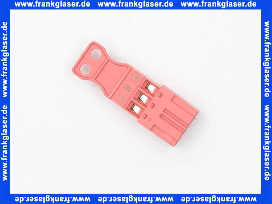 Wolf Stecker HKP (rot) für externe Heizkreispumpe, CGB-2, 274523999
