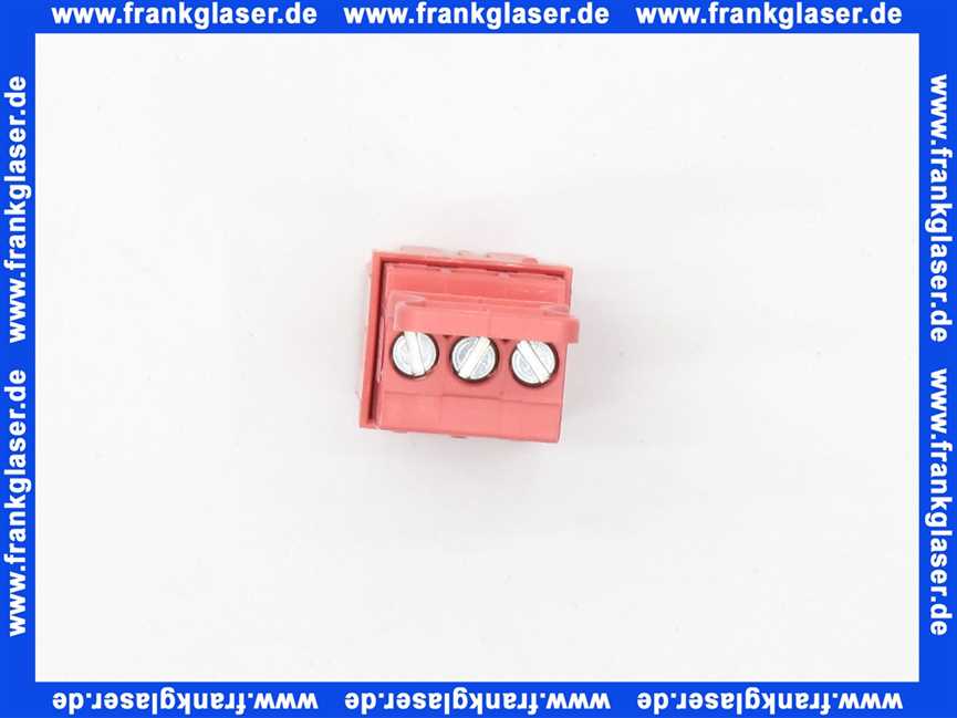 Wolf Stecker HKP (rot) für externe Heizkreispumpe, CGB-2, 274523999