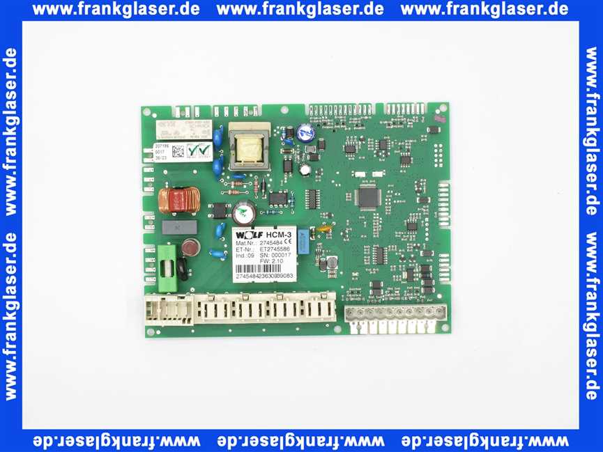 2745586 Wolf Regelplatine HCM-3 Heater Curcuit Leitreplatte für BWL-1S