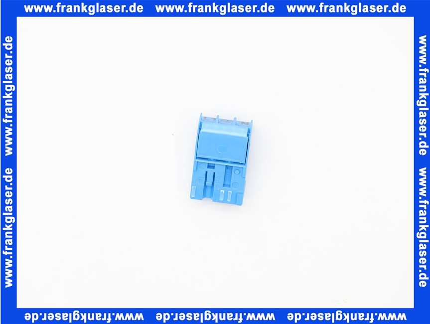 Wolf STECKER 3-POL. RAST 5 in LICHTBLAU L/PE/