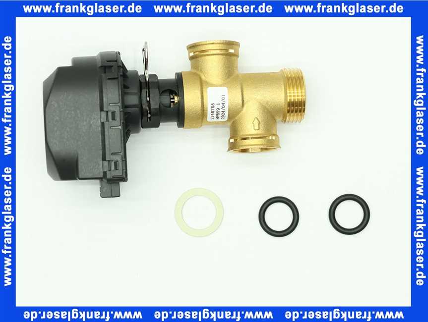 Wolf Dreiwegeumschaltventil mit Motor für Brennwertthermen-Baureihe CGx-2 274878599 (Nachfolgeartikel)