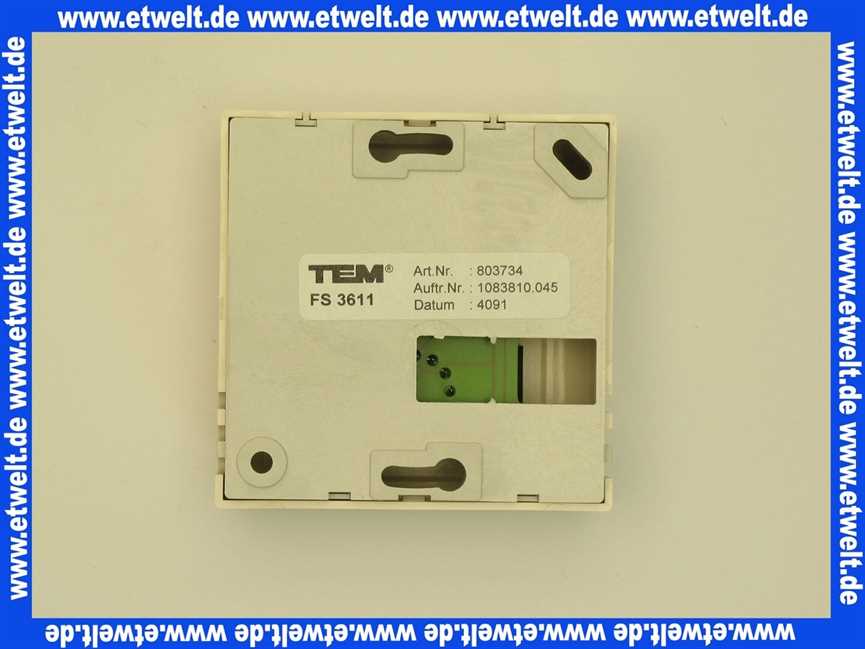 2791023 Wolf Fernbedienung FS3611