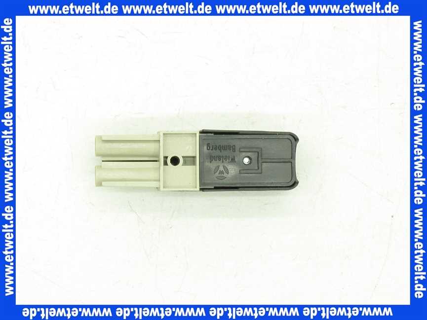 2794016 Wolf Stecker/Buchsen-Teil 2-polig Grau