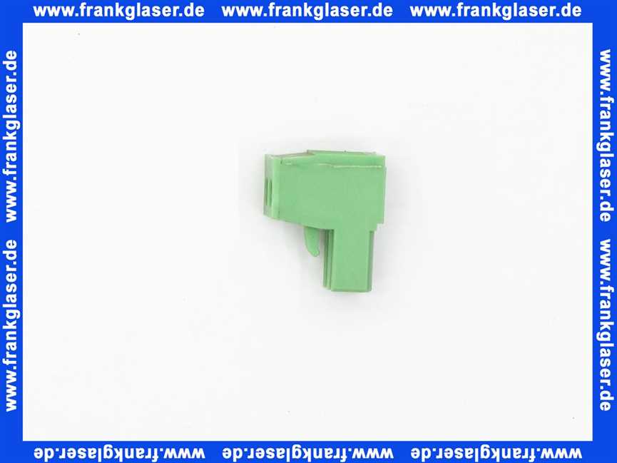 Wolf Gegenstecker grün 2-polig für R20 DigiCompact, 279406699
