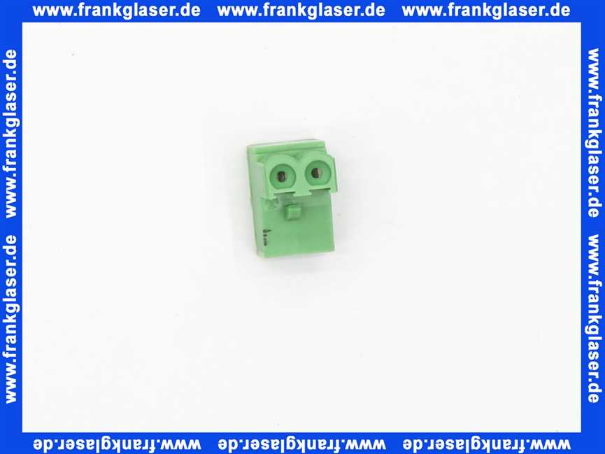 Wolf Gegenstecker grün 2-polig für R20 DigiCompact, 279406699