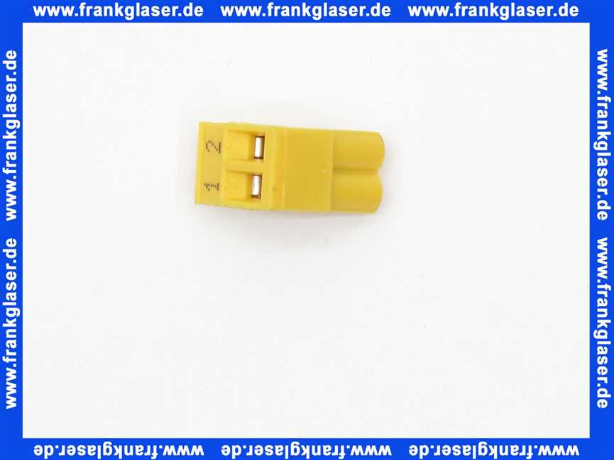 Wolf Gegenstecker gelb 2-polig für R20 DigiCompact 279406799