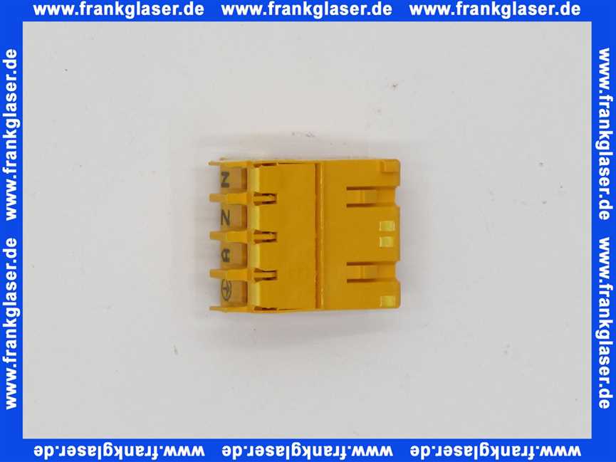 Wolf Gegenstecker gelb 4-pol. Rast5 für TopOne 279407499