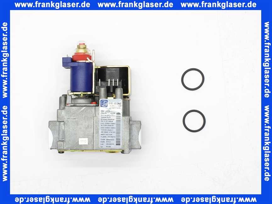 279610899 Wolf Gaskombiventil SIT 845 für Flüssiggas (ersetzt Art.-Nr. 86 02 528, 27 96 108) incl. Pos. 0 5 0