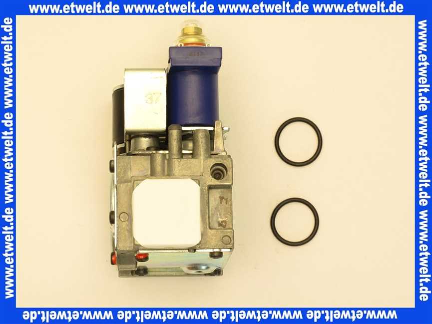 279611399 Wolf Gaskombiventil SIT 845 für Erdgas (ersetzt Art.-Nr. 86 01 895, 27 96 113) incl. Pos. 050