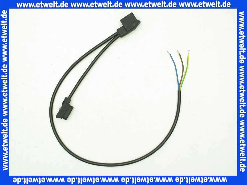 Wolf Kombi-Steckerkabel für Gaskombiventil, für NG-2/3, 279614199