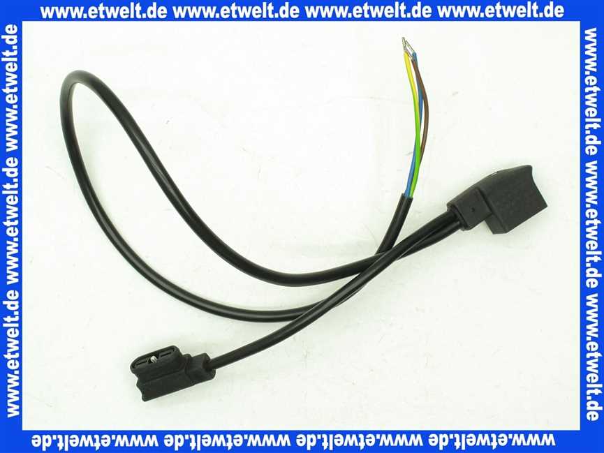 Wolf Kombi-Steckerkabel für Gaskombiventil, für NG-2/3, 279614199