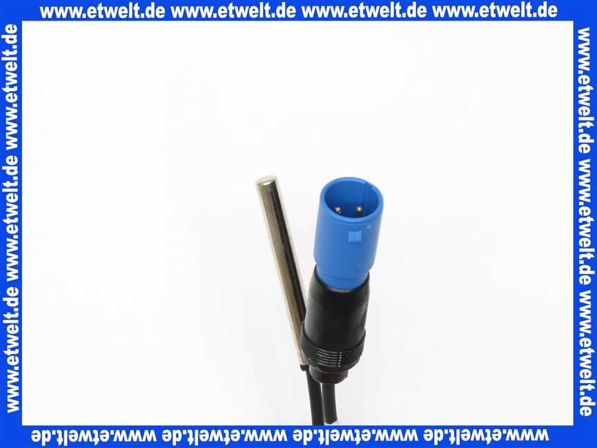 Wolf Speichertemperaturfühler mit blauem Rundstecker