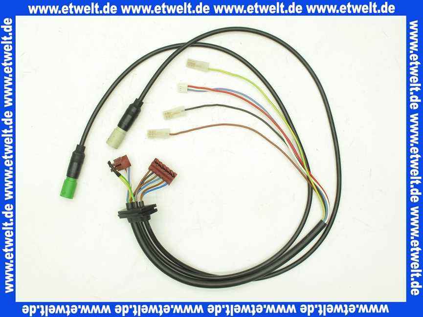 279906599 Wolf Kabelsatz T für Ventilatorregelung GG-1E, GG-1EK (Thermenregelung zur Ventilatoransteuerung und Ventilatorsteuerung zum Ventilator) (ersetzt Art.-Nr. 27 99 065)