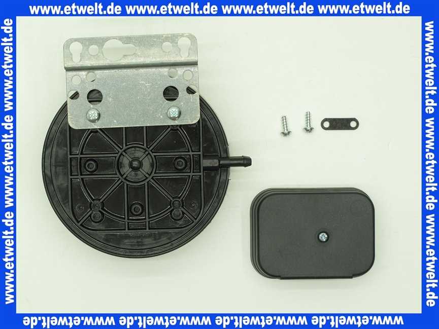 279916099 Wolf Differenzdruckwächter für Ventilatorregelung 70/55 Pa (ersetzt Art.- Nr. 86 01 920, 27 99 160)