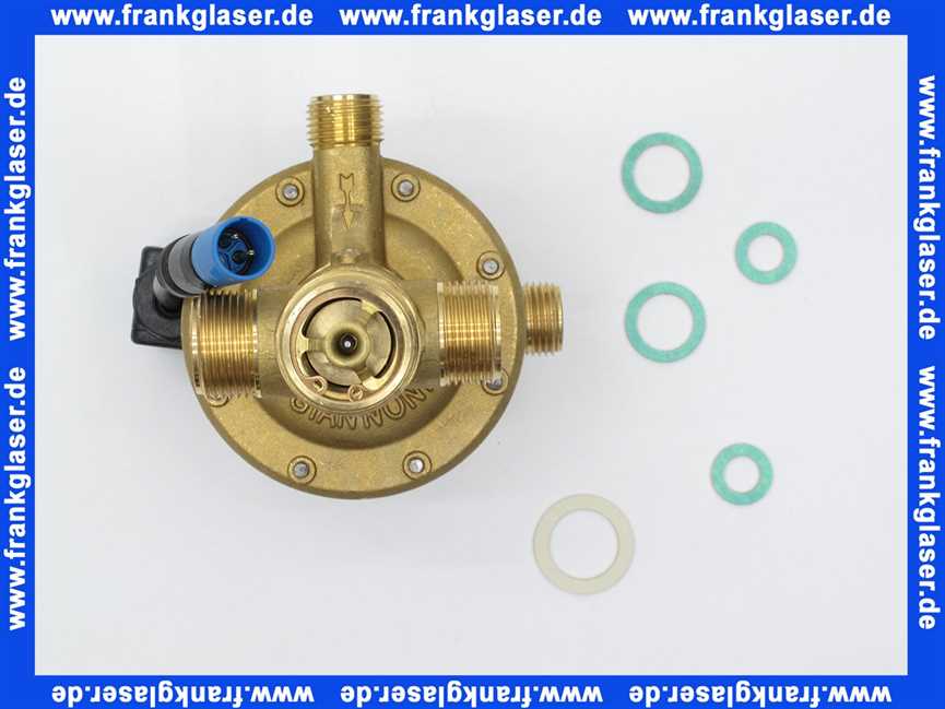 279920099 Wolf 3-Wege-Umschaltventil mit Wassermengenregelung 18 kW (ersetzt Art.-Nr. 86 01 921, 27 99 200)