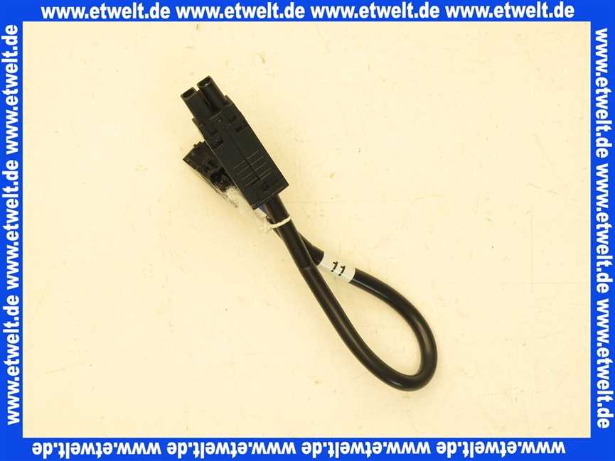 2800708 Wolf Ersatzteil Kabel Feuerungsautomat/ Fotozelle MZ 770,