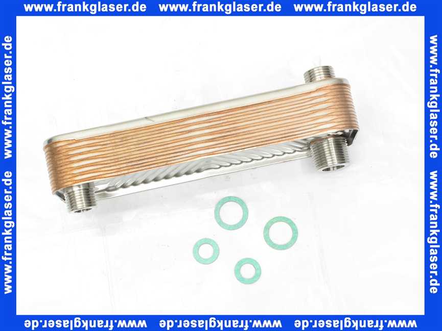 2900240 Wolf Warmwasserwärmetauscher für GB/GU/GG-2EK