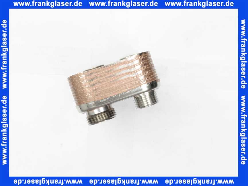 298000599 Wolf Warmwasser-Wärmetauscher bis 28 kW (ersetzt Art.-Nr. 29 80 005)