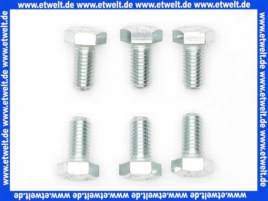 3410006 Wolf Sechskantschraube M8x16-8.8 DIN933