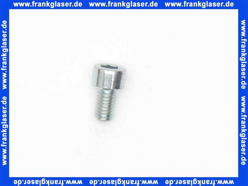 3450952 Wolf Zylinderschraube M6X10-8.8 DIN912