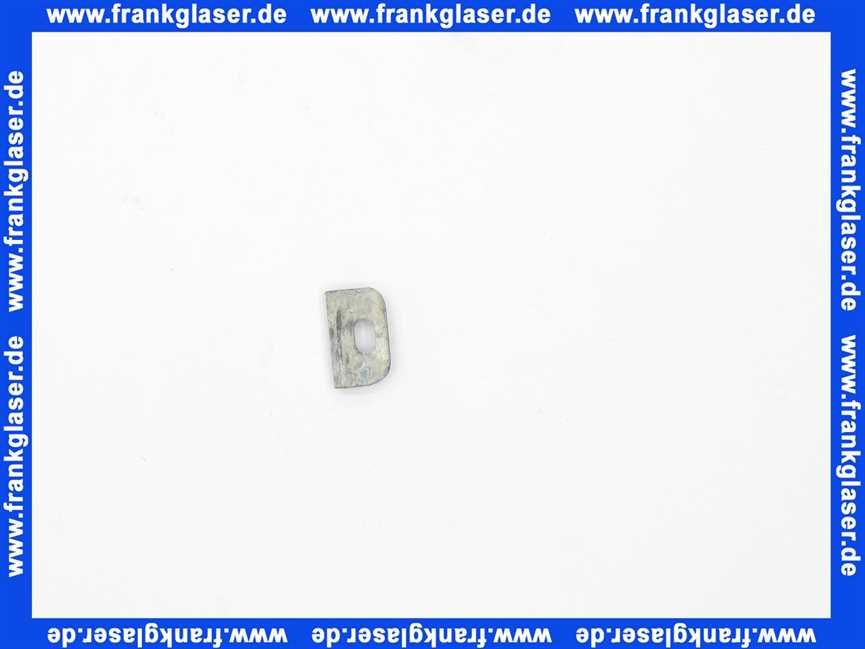 3479925 Wolf Ersatzteil Steckklammer für Dichtprofil für GG,