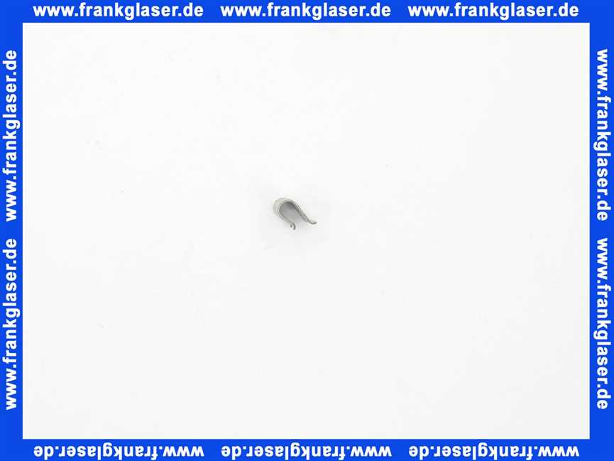 3479925 Wolf Ersatzteil Steckklammer für Dichtprofil für GG,