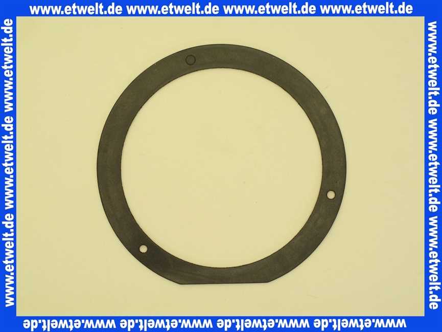 3903161 Wolf Flachdichtung f. Abgasrohrkragen TGB40/60/CGB35/50
