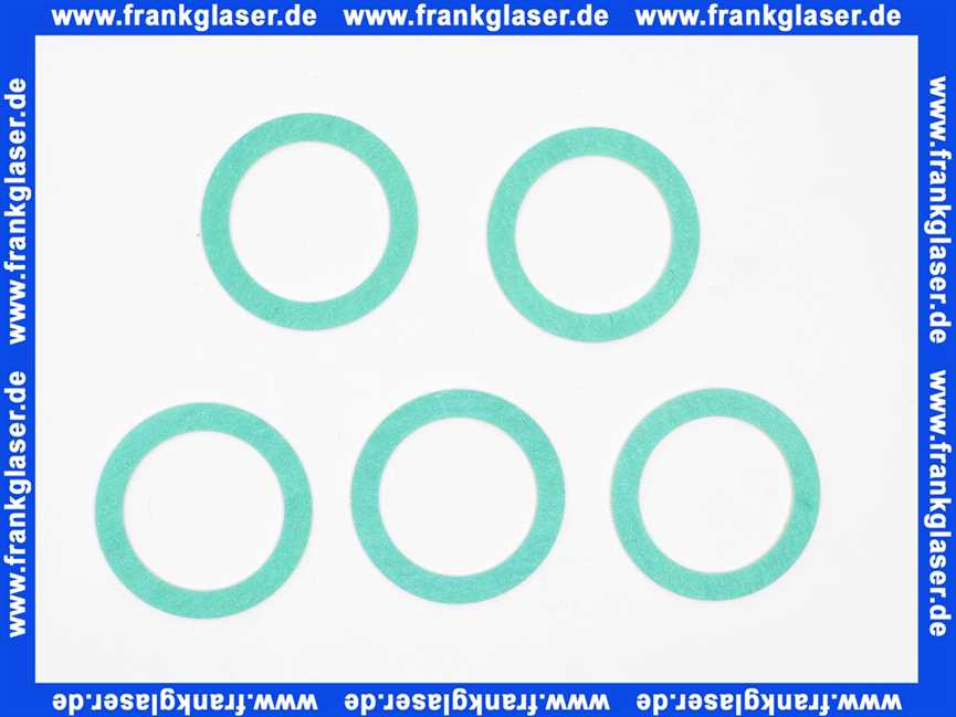 3910023 Wolf Flachdichtung 1 1/2 AFM 34 5 Stück