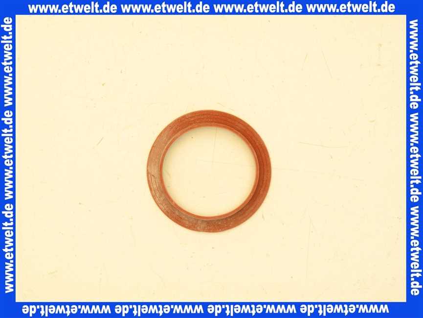 3910044 Wolf Dichtung Revisionsdeckel Abgasrohr 90Gr