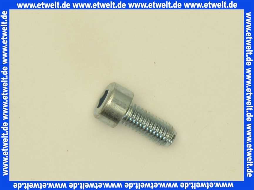 8110185366 Wolf Zylinderschraube M5X12-8.8-A1P DIN912