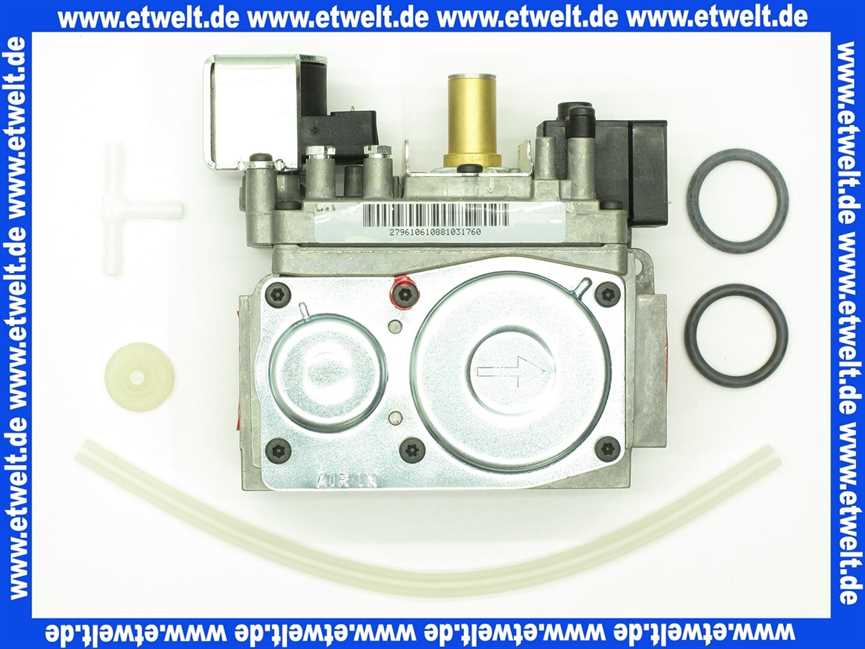 8601436 Wolf Gaskombiventil Set für GB
