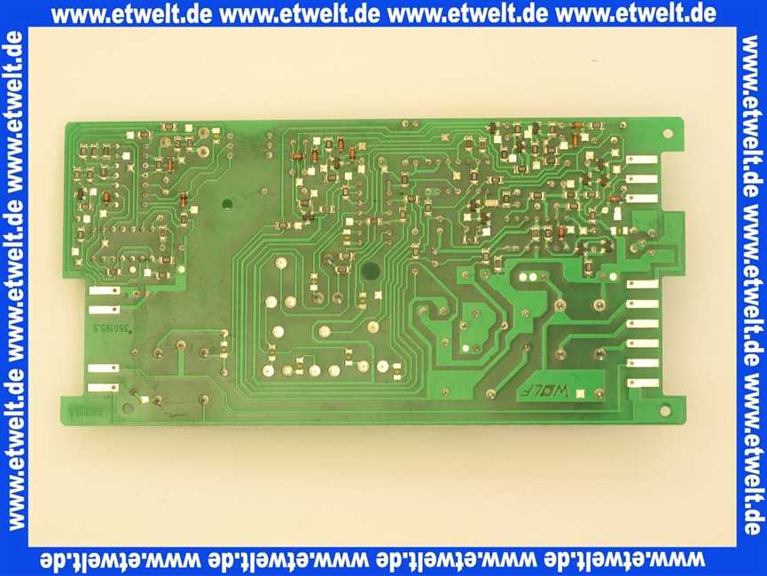 8601913 Wolf Regelungsplatine f. Ventilator für GG-1E