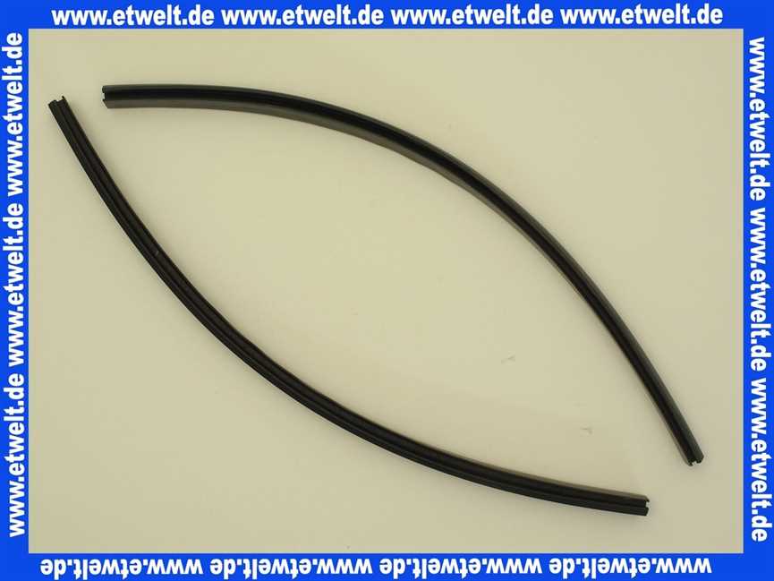 8602134 Wolf Brennkammerdichtung seitlich (2 Stück)