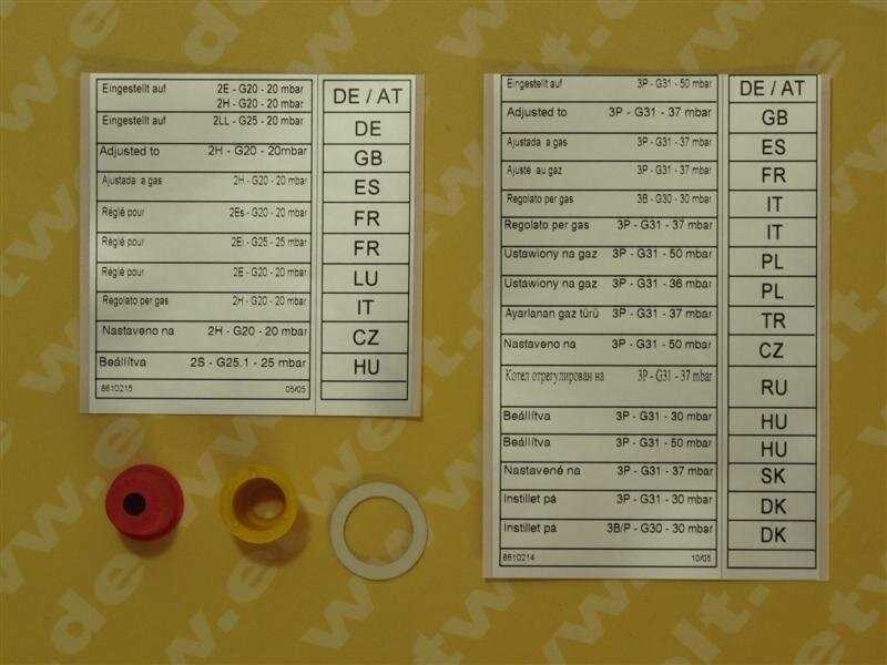 8602310 Wolf Umrüstset TGB-40