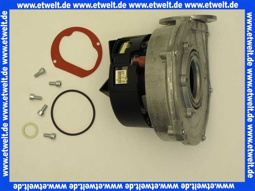 8603047 Wolf Gebläse Ventilator Abgasventilator