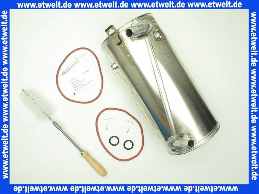 8614087 Wolf Heizwasser-WT Schweißgruppe für CGB-2,