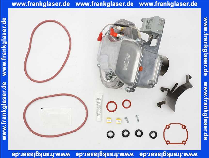 8614983 Wolf Umrüstset für Brennkammerdeckel 2013-2015, 20/24 kW ersatzweise für Gasbrenner (Art.-Nr. 86 14 090)