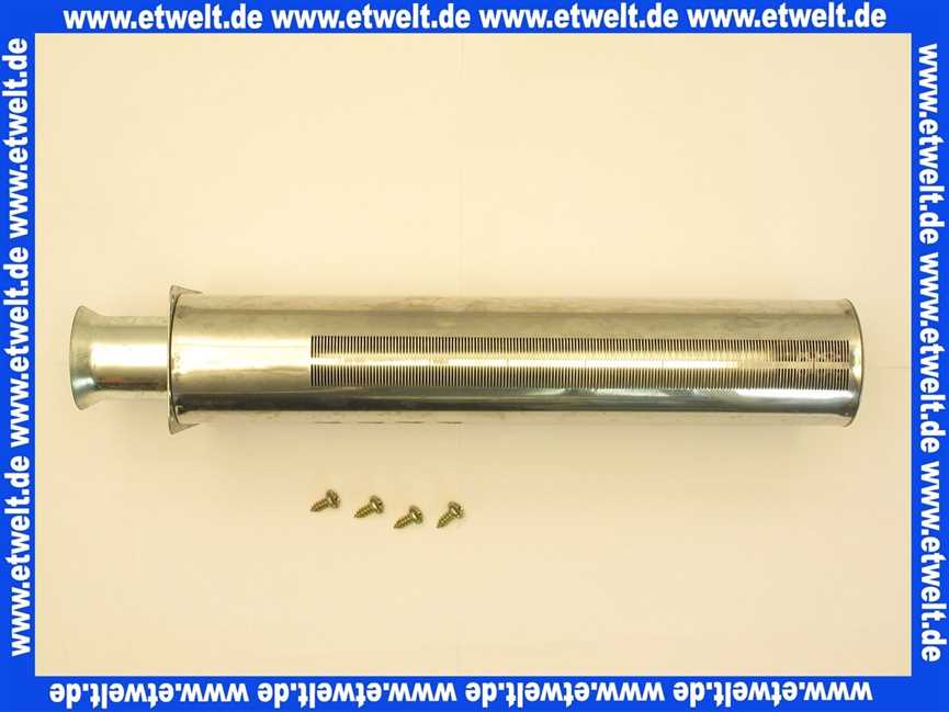 8750059 Wolf Brennerlanze inkl. Schrauben für FNG