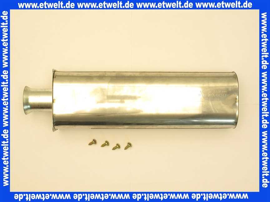 8750059 Wolf Brennerlanze inkl. Schrauben für FNG