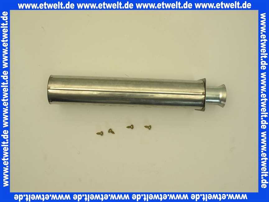 8750060 Wolf Brennerlanze inkl. Schrauben für (T/C)NG,NG-4E