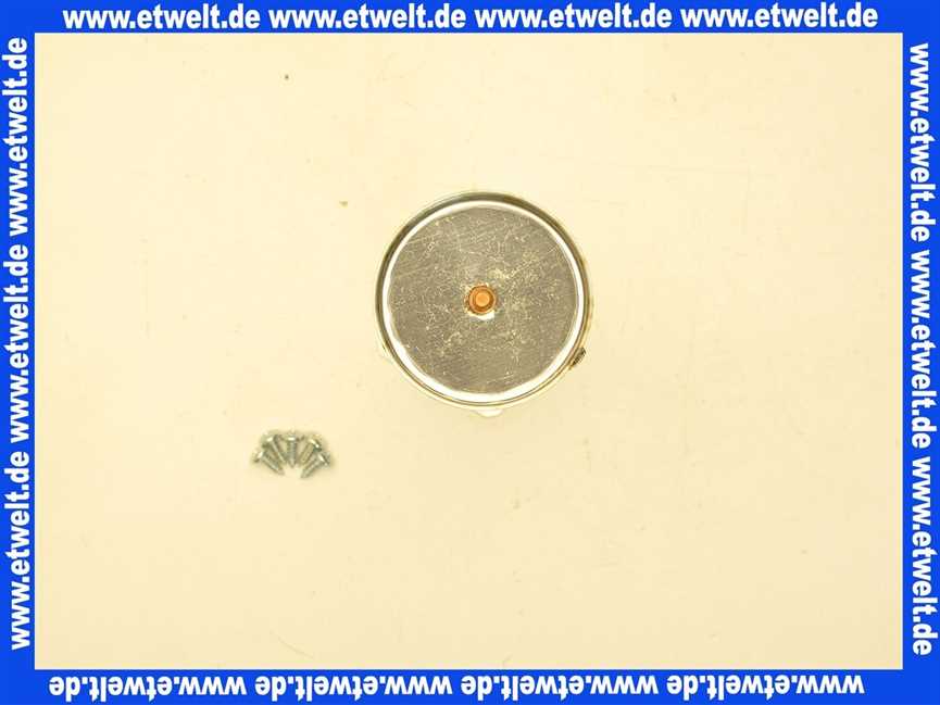 8750061 Wolf Brennerlanze inkl. Schrauben für NG-2P/E