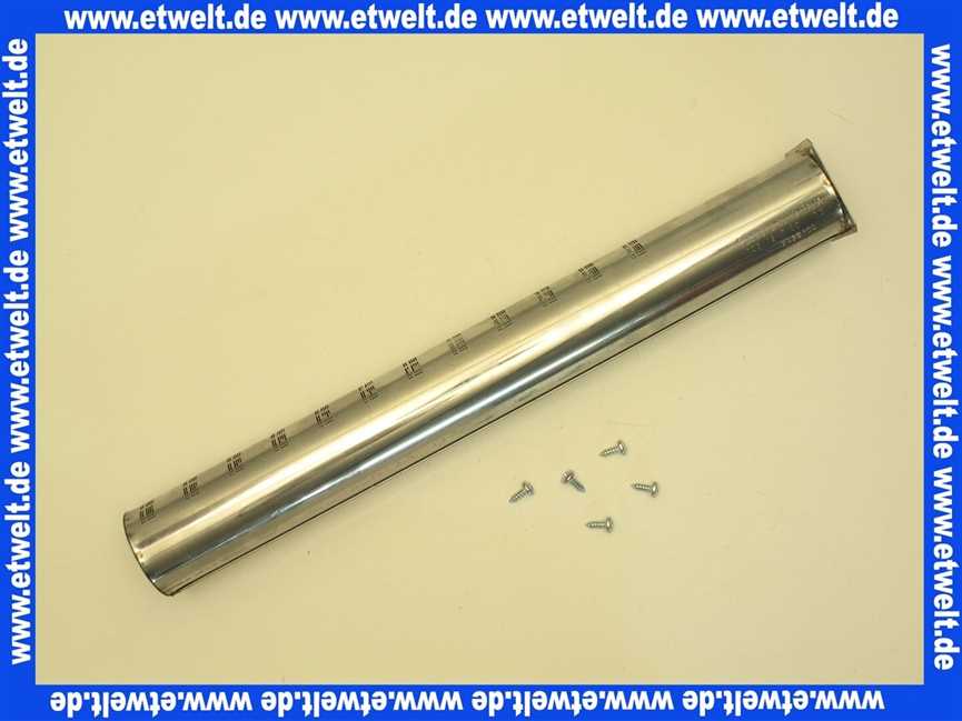 8750063 Wolf Brennerlanze inkl. Schrauben für NG-30E