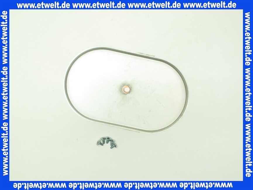 8750064 Wolf Brennerlanze inkl. Schrauben für NG-31E