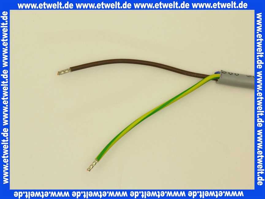 8852935 Wolf Kabel m. Stecker f.Überwach. Elekt., für NG-2E